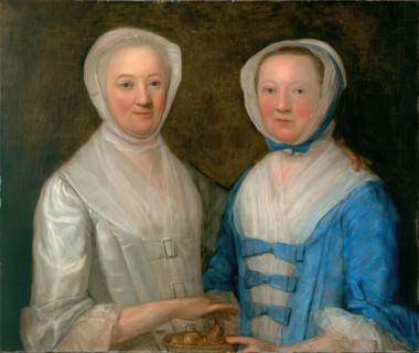 Two Daughters of George Alexander, Advocate, 1740s. Creator: John Alexander.
