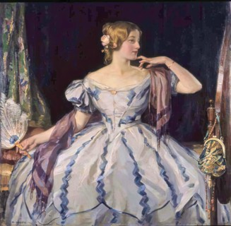 A Victorian Debutante, c1922. Creator: Robert Hope.