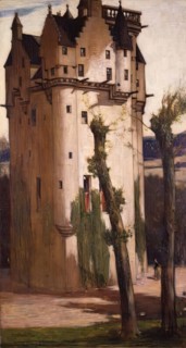 Craigievar, c1909. Creator: David Young Cameron.