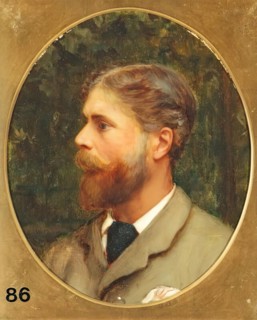 Sir Ernest Albert Waterlow, Self Portrait, 1890. Creator: Sir Ernest Albert Waterlow.