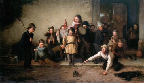 The Young Volunteers, 1871. Creator: Thomas Webster.