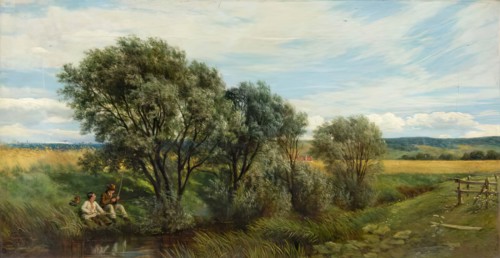 Breezy Day in September, 1865. Creator: George Reid.