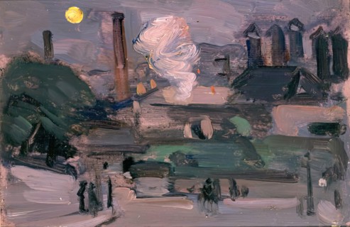 Jeffrey's Brewery, Edinburgh, c1900. Creator: Samuel John Peploe.