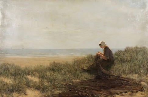 On the Bents, Aberdeen, 1873. Creator: Archibald David Reid.