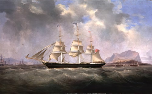 The Ship John Duthie, c1864. Creator: Arthur Smith.