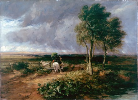 Wind, Rain and Sunshine, 1845. Creator: David Cox the Elder.