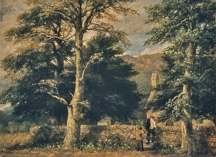 The Church at Bettws-Y-Coed, 1851. Creator: David Cox the Elder.