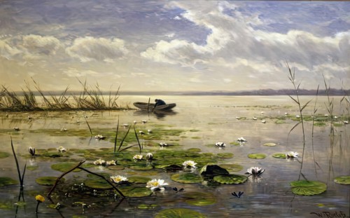 Waterlilies, c1880. Creator: Willem Roelofs.