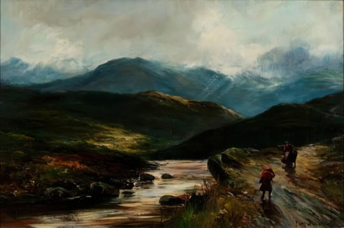 Landscape, 1875-1899. Creator: John MacWhirter.