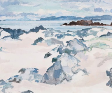 Iona, Grey Day, 1927. Creator: Samuel John Peploe.