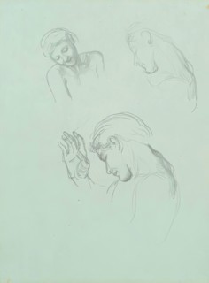 Study for 'Mischief', c1878. Creator: George Frederick Watts.
