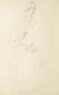Long-Necked Woman. Creator: Christopher Wood.
