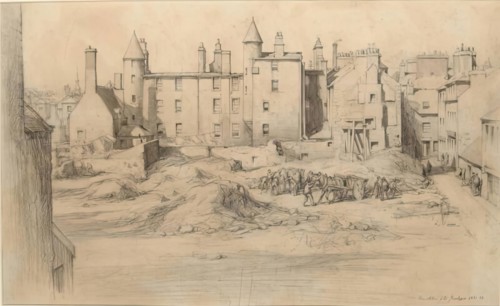 The Demolition of the Guestrow, 1931 - 1932. Creator: William Smith.