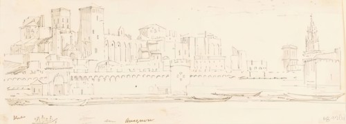Monte Janiculo from Ceasar's Palace, 1825. Creator: James William Giles.