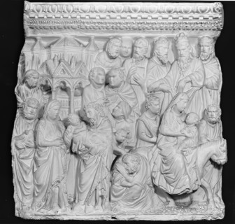 Presentation in the Temple-from the Pulpit of Siena Cathedral, 1267-1268. Creator: Unknown.