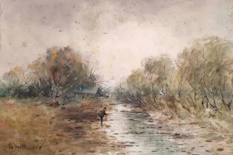 On Murthly Muir, 1898. Creator: I Smith.