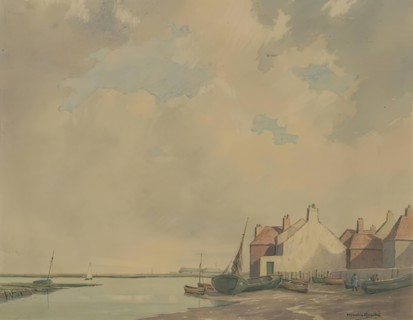 Wells-on-Sea, c1946. Creator: Martin Hardie.