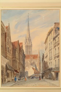 St Pierre, Caen, 1832. Creator: Thomas Shotter Boys.