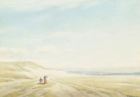 The River Canche, c1890-1924. Creator: George Russell Gowans.