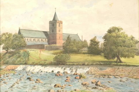 Dunblane Cathedral, 1890. Creator: George Washington Wilson.