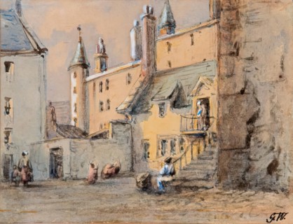 Provost Skene's House, Guestrow, c1850. Creator: George Washington Wilson.