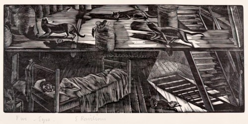 Five Eyes, 1926. Creator: Eric Ravilious.