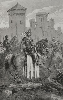 Defence of Byzantium against the Ottomans, 1890. Creator: Unknown.