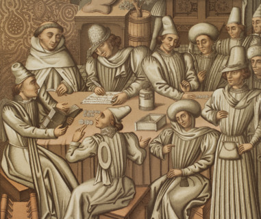 Settlement of accounts by the Brotherhood of "Charité-Dieu and Notre-Dame of the..., 1466 (1878).  Creator: Unknown.