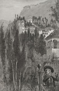 The Generalife, Granada, Andalusia, Spain, 1890.  Creator: Unknown.