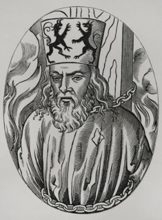 Jerome of Prague, (1360-1416), Czech scholastic philosopher and preacher, 1877. Creator: Unknown.