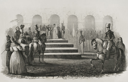 Proclamation of Queen Isabella II, 1842. Creator: Unknown.
