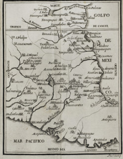 Map of the territory of New Spain, 1771.  Creator: Unknown.