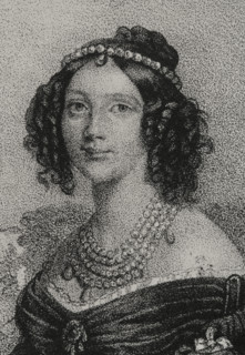 Maria Anna of Bavaria (1805-1877), Queen consort of Saxony, 1852. Creator: J.J. Martinez.