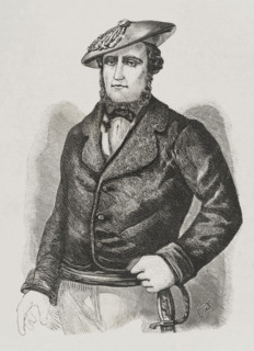 Martin Zurbano (1788-1845), Spanish guerrilla fighter, 1879.  Creator: Unknown.