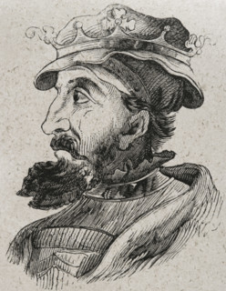 Ordoño I (821-866), King of Asturias from 850 to 866, 1853.  Creator: Unknown.