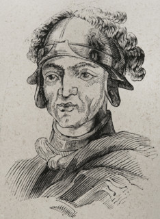 Ramiro I (c790-850), King of Asturias from 842 to 850, 1853.  Creator: Unknown.