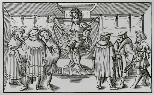 The Court of a Baron, 1552, (1878).  Creator: Unknown.