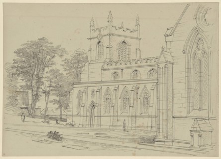 Bangor Cathedral, 1881. Creator: Allen Edward Everitt.