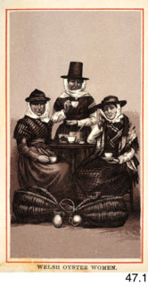 Welsh Oyster Women, c1860s-1880s. Creator: Charles Smith Allen.