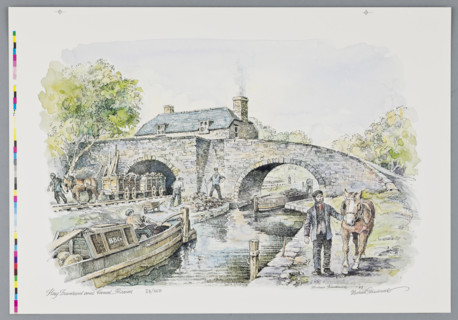 Hay Tramroad and Canal, Brecon, c1950-2015. Creator: Michael Blackmore.