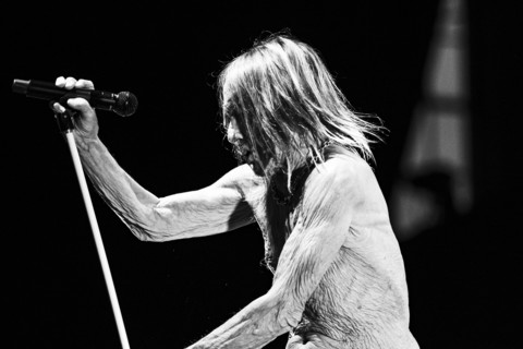 Iggy Pop performing live at the Alexandra Palace, London, 28 May 2025. Creator: Annapaola Marchesani.