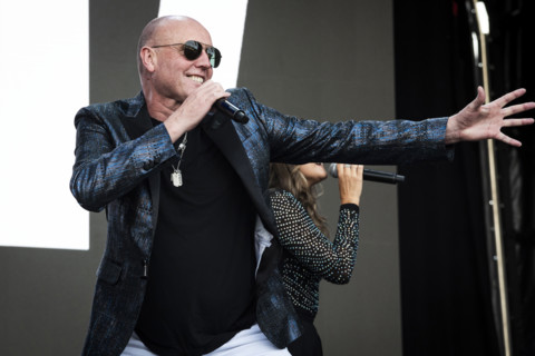 Glenn Gregory, Heaven 17 live at Heritage Live, Audley End House, Essex, Aug 2023. Creator: Annapaola Marchesani.