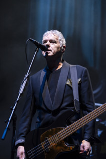 Jean-Jacques Burnel, The Stranglers live at the Royal Albert Hall, Mar 2024. Creator: Annapaola Marchesani.
