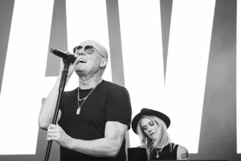 Glenn Gregory, Heaven 17 live at Heritage Live, Audley End House, Essex, Aug 2023. Creator: Annapaola Marchesani.