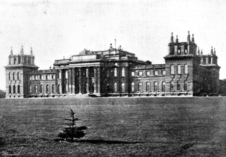The late Lord Randolph Churchill: Blenheim Palace, birthplace of Lord Randolph Churchill, 1895. Creator: Taunt & Co.