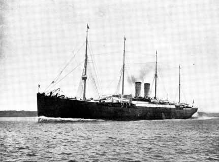 The Loss of the North German Lloyd steam-ship "Elbe,"..., 1895. Creator: Symonds.