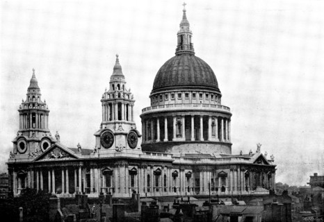 The Cathedrals of Great Britain: St. Paul's Cathedral, 1895. Creator: Francis Frith & Co.