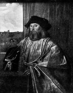 Venetian Art at the New Gallery: Portrait of a Noble - by Giovanni Cariani, 1895. Creator: Unknown.
