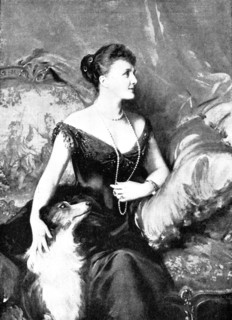 Pictures from the Royal Academy: Mrs. Arthur James - Luke Fildes, R.A., 1895. Creator: George Meisenbach.