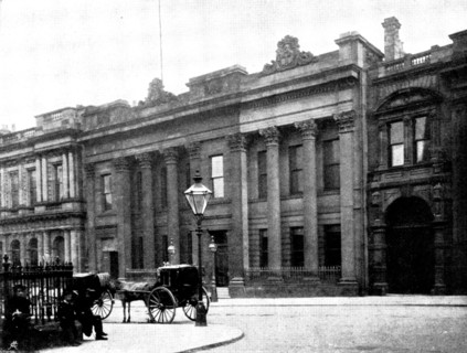 The Duke and Duchess of York at Sheffield: Cutlers' Hall, 1895. Creator: Sheffield Photographic Company.
